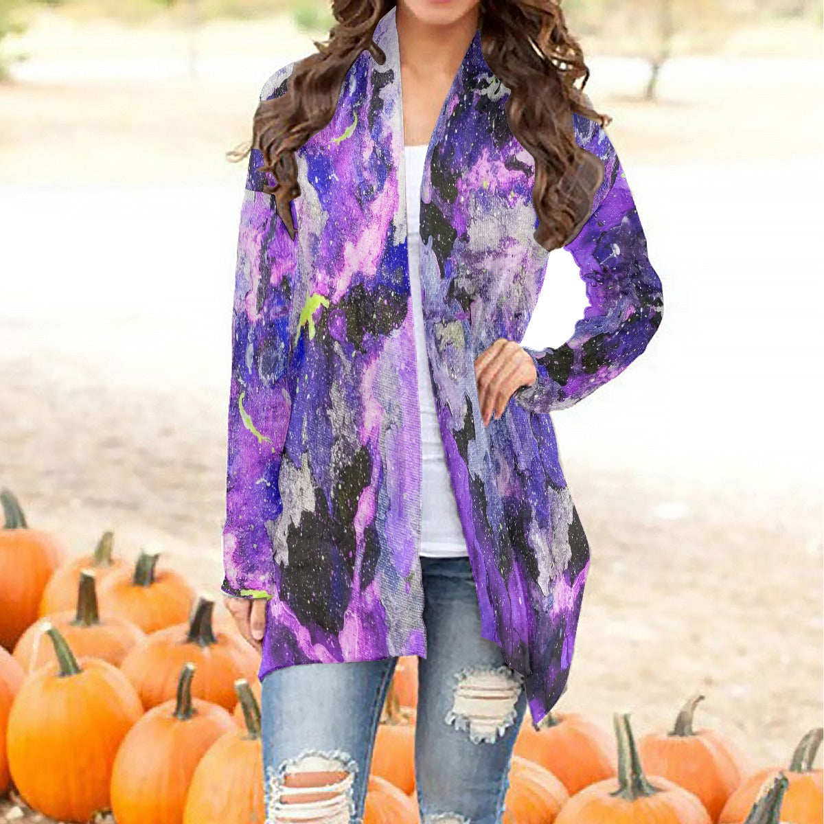 Fly High Women's Cardigan With Long Sleeve