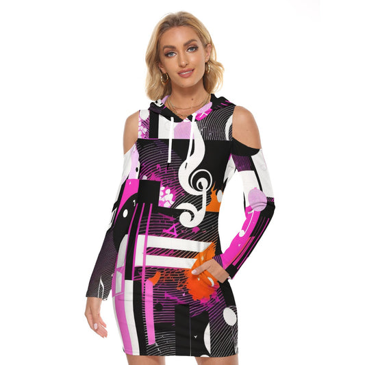 Musical Masterpiece Women's Tight Dress