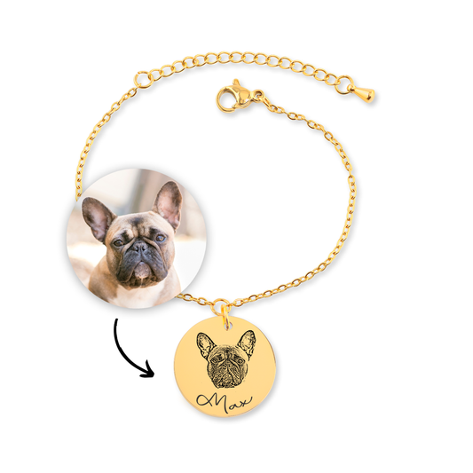 Dog Portrait Bracelet