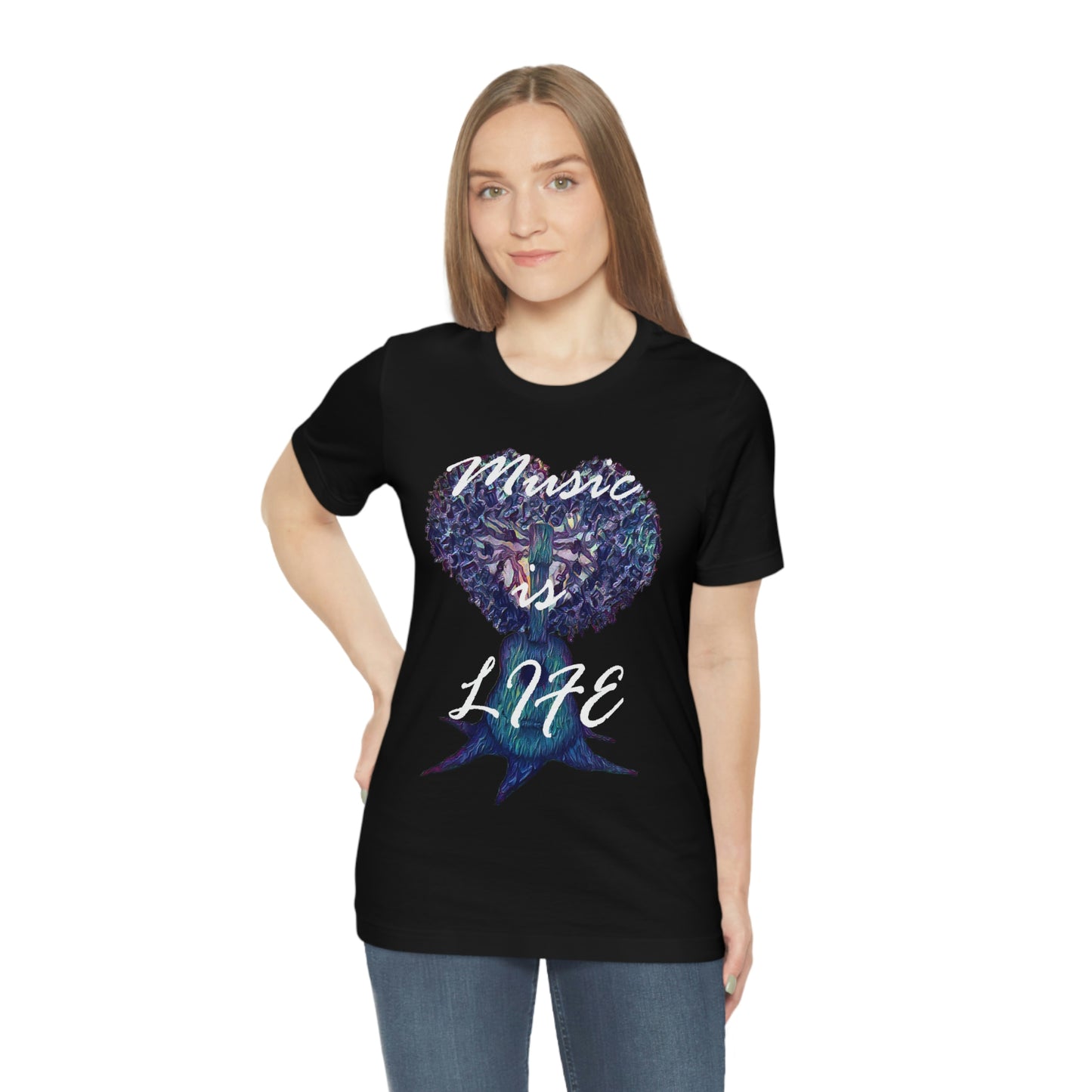 Music Is Life Short Sleeve Tee