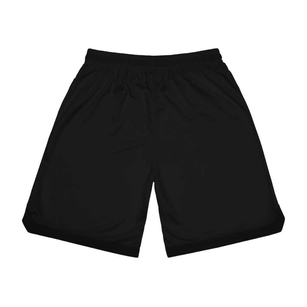 Music is Life 1 Basketball Rib Shorts - Black