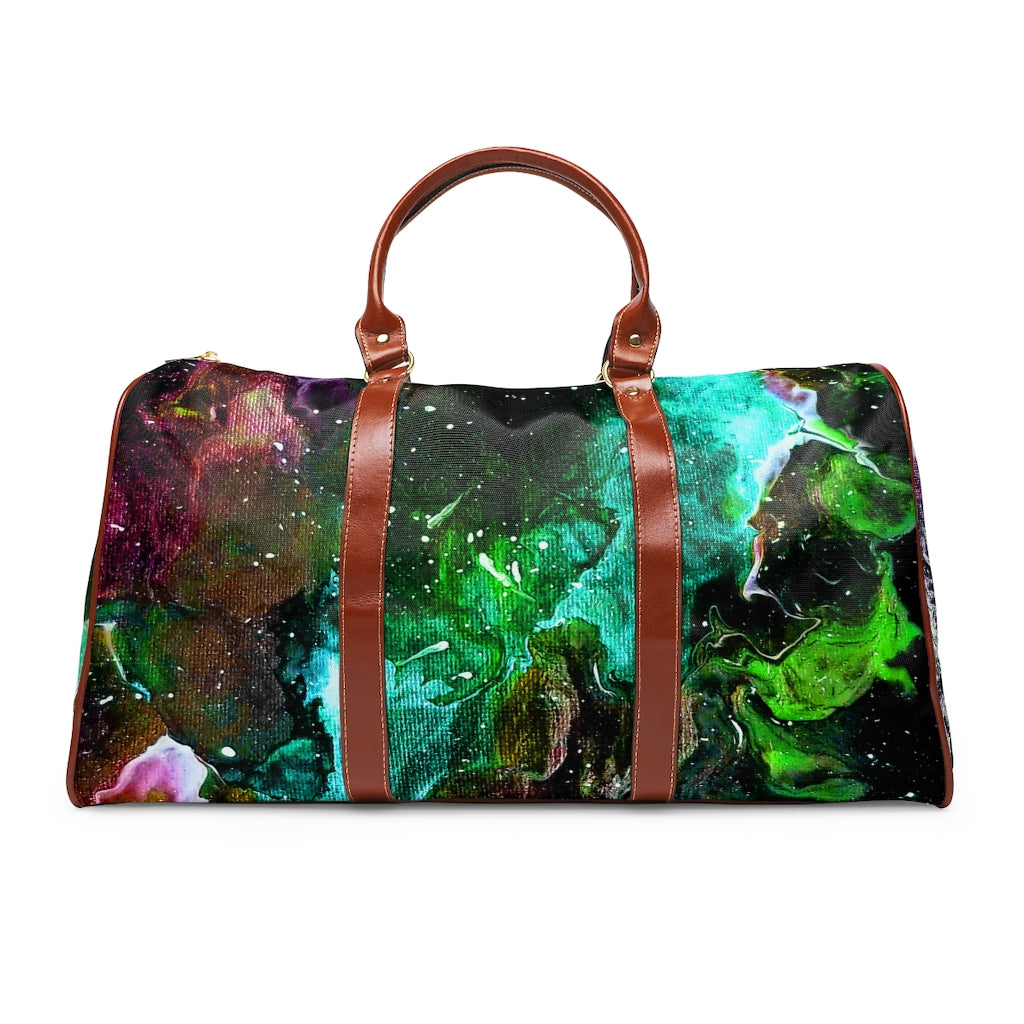 Galactic Clouds Waterproof Travel Bag