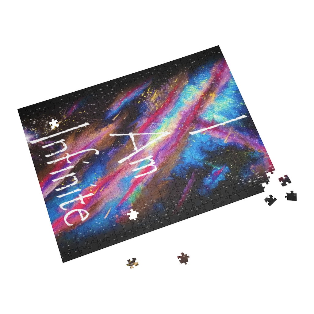 "I Am Infinite" Explosive Nebula Puzzle (500, 1000-Piece)