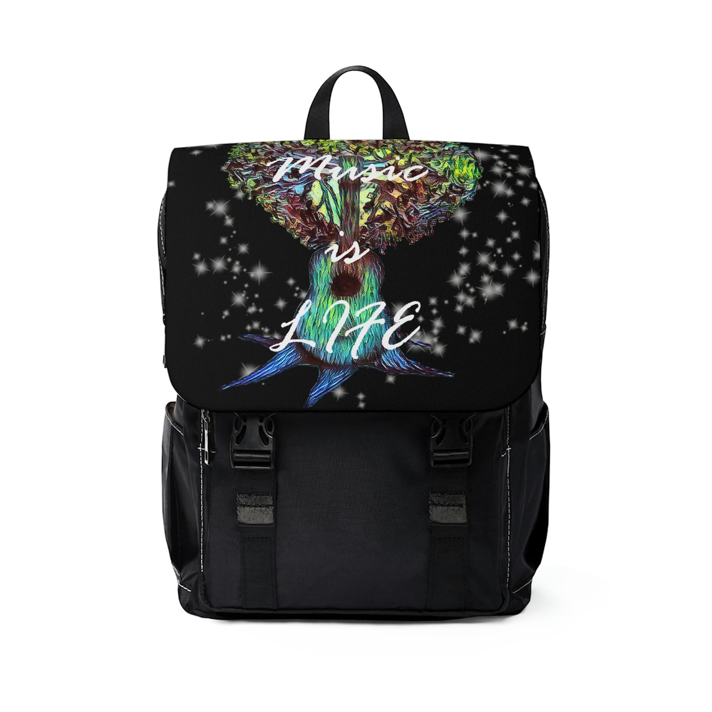 Music Is Life Shoulder Backpack