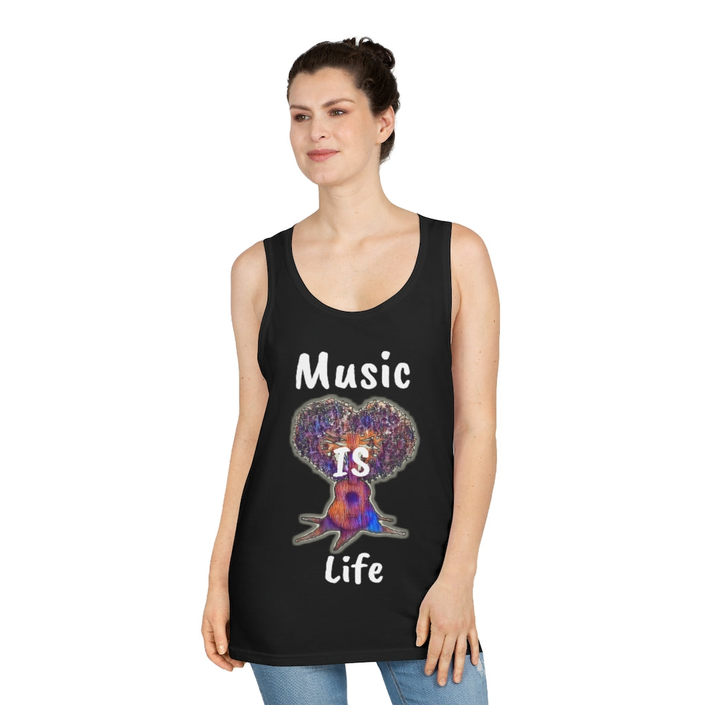 "Music is Life" Tank Top