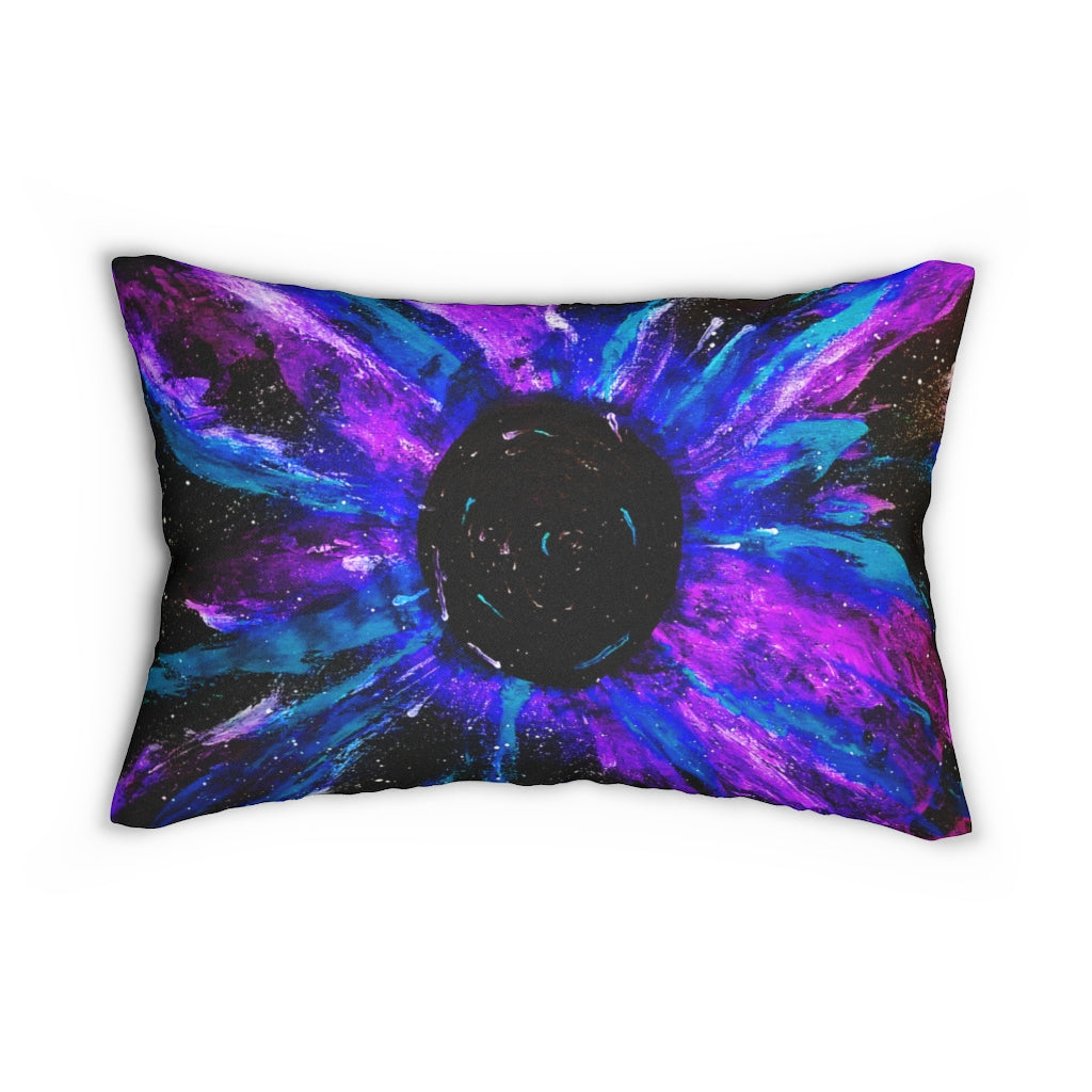 Explosive Nebula/Black Hole  Lumbar Pillow