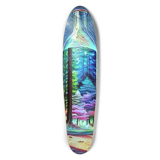 Message in a Bottle Custom Longboard