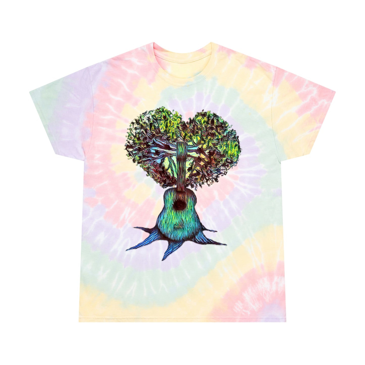 Music Is life Tie-Dye T-Shirt