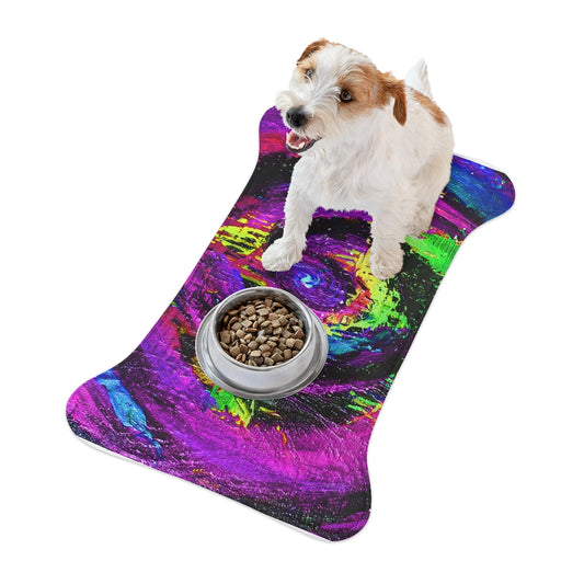 Different Dimensions Purple Pet Feeding Mats