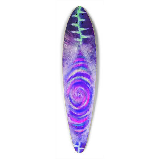 Heavenly Change Purple Custom Longboard