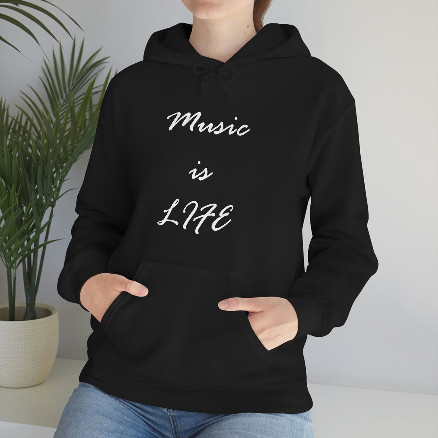 Music Is Life Hooded Sweatshirt