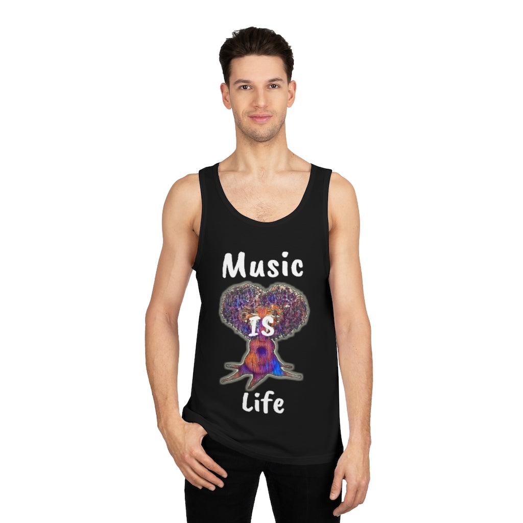 "Music is Life" Tank Top