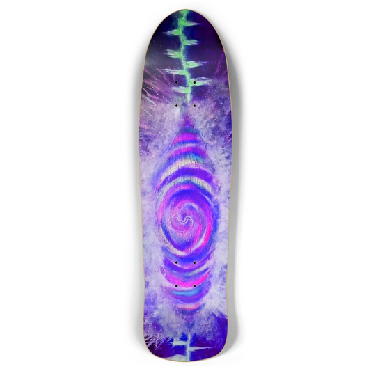 Heavenly Change Purple Rocket Custom Skateboard