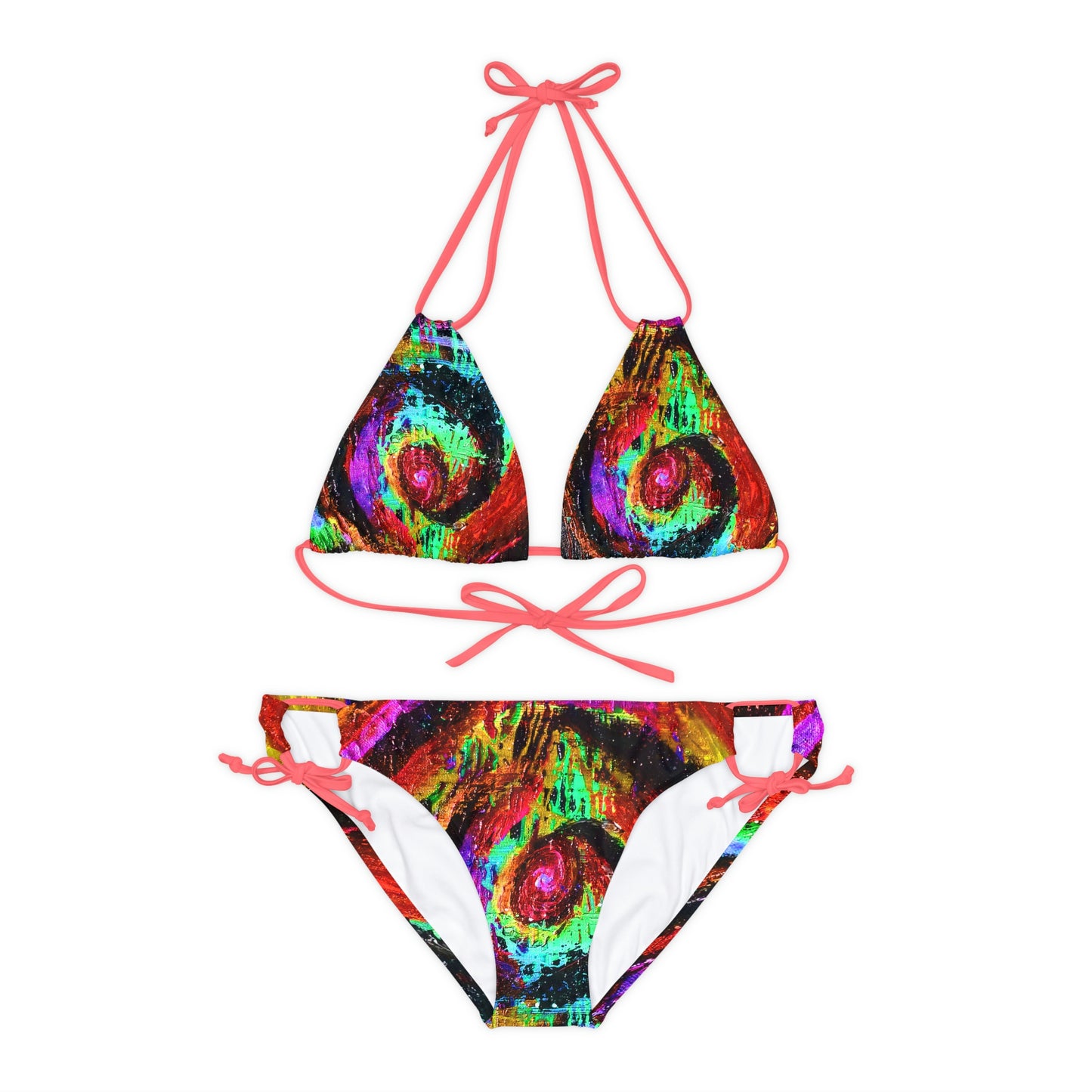 Galactic Rabbit Hole Strappy Bikini Set