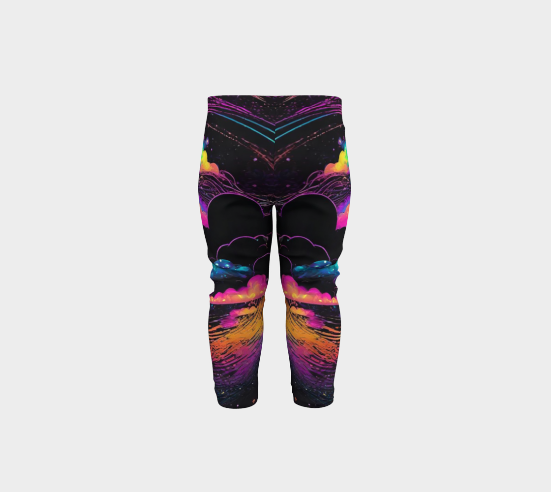 Psychedelic Space 2 Baby Leggings