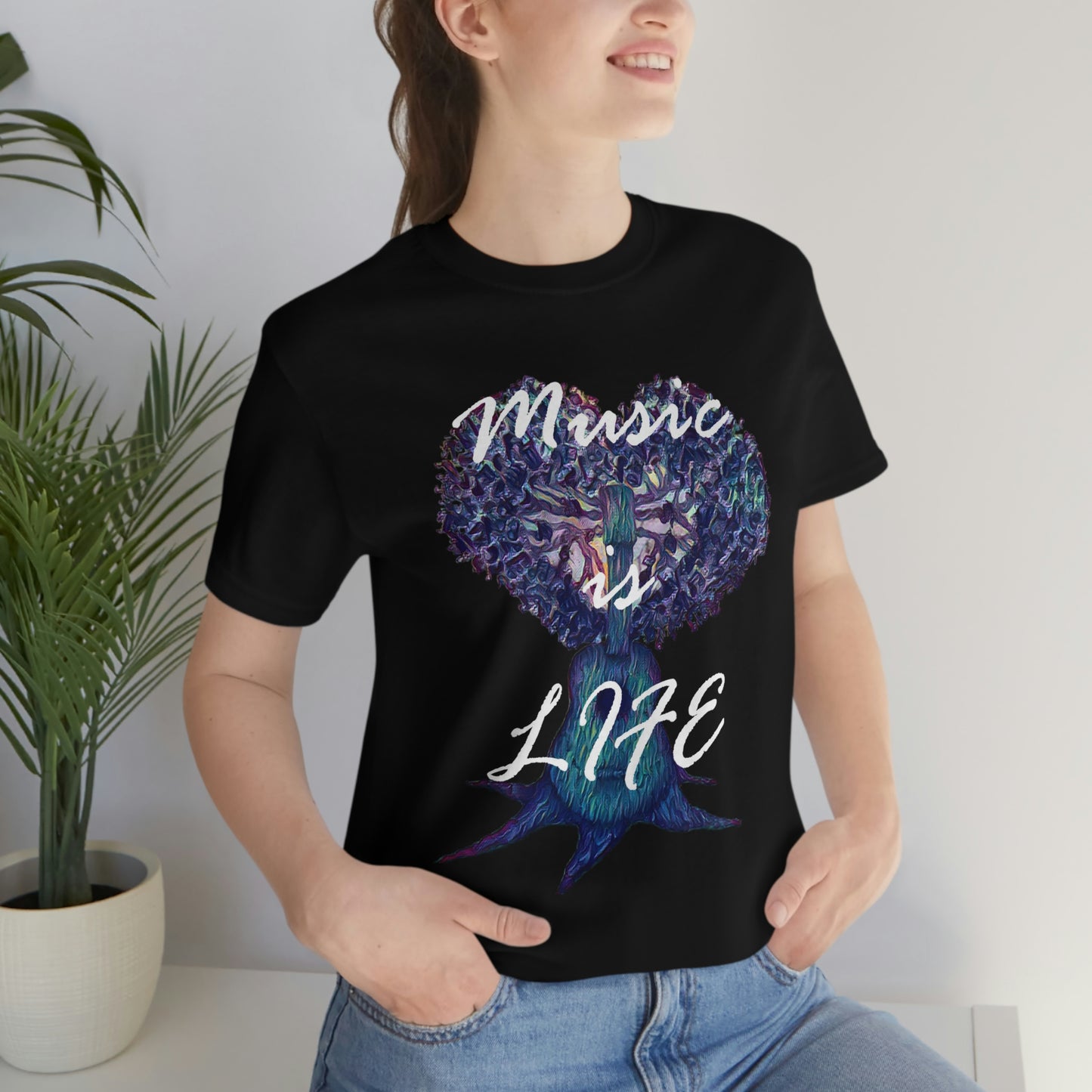 Music Is Life Short Sleeve Tee