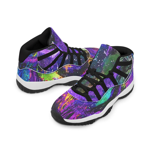 Different Dimensions/ Galactic Clouds AJ11 Basketball Sneakers