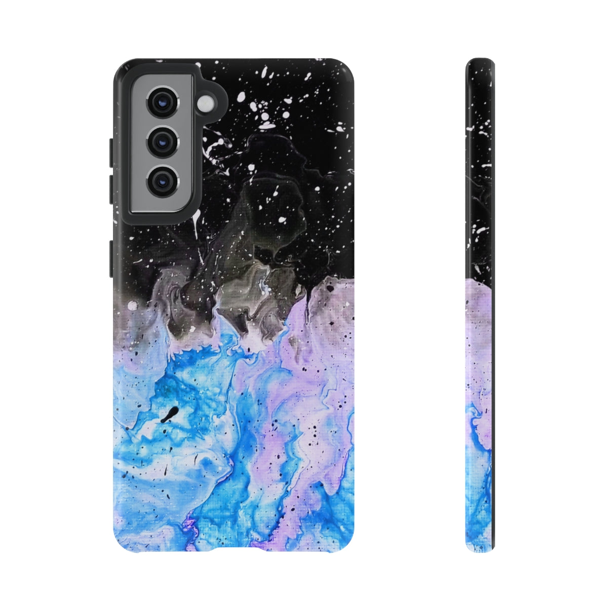 Galactic Fire: Turquoise Tough Cases