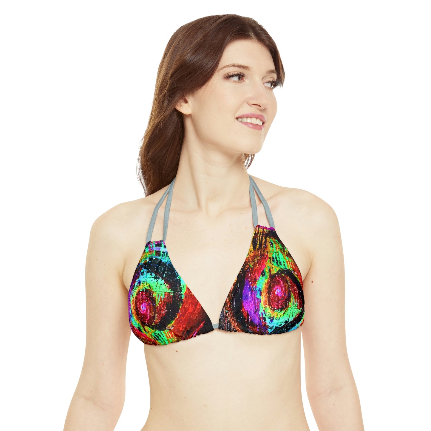 Galactic Rabbit Hole Strappy Bikini Set