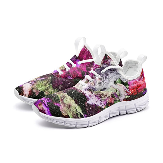 Galaxy: Red Unisex Lightweight Sneaker City Runner