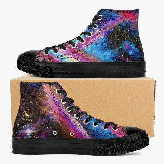 Explosive Nebula High-Top Shoes