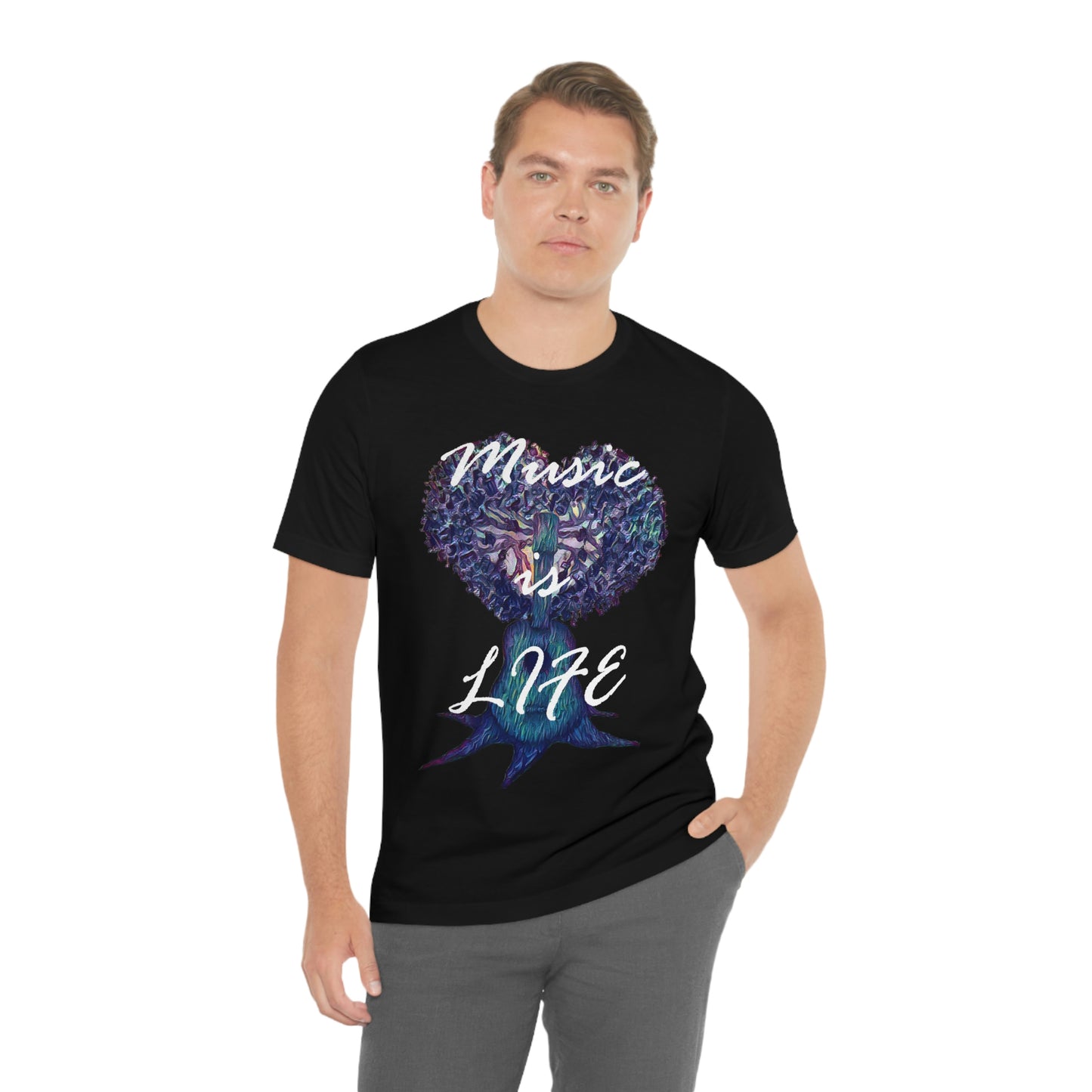 Music Is Life Short Sleeve Tee