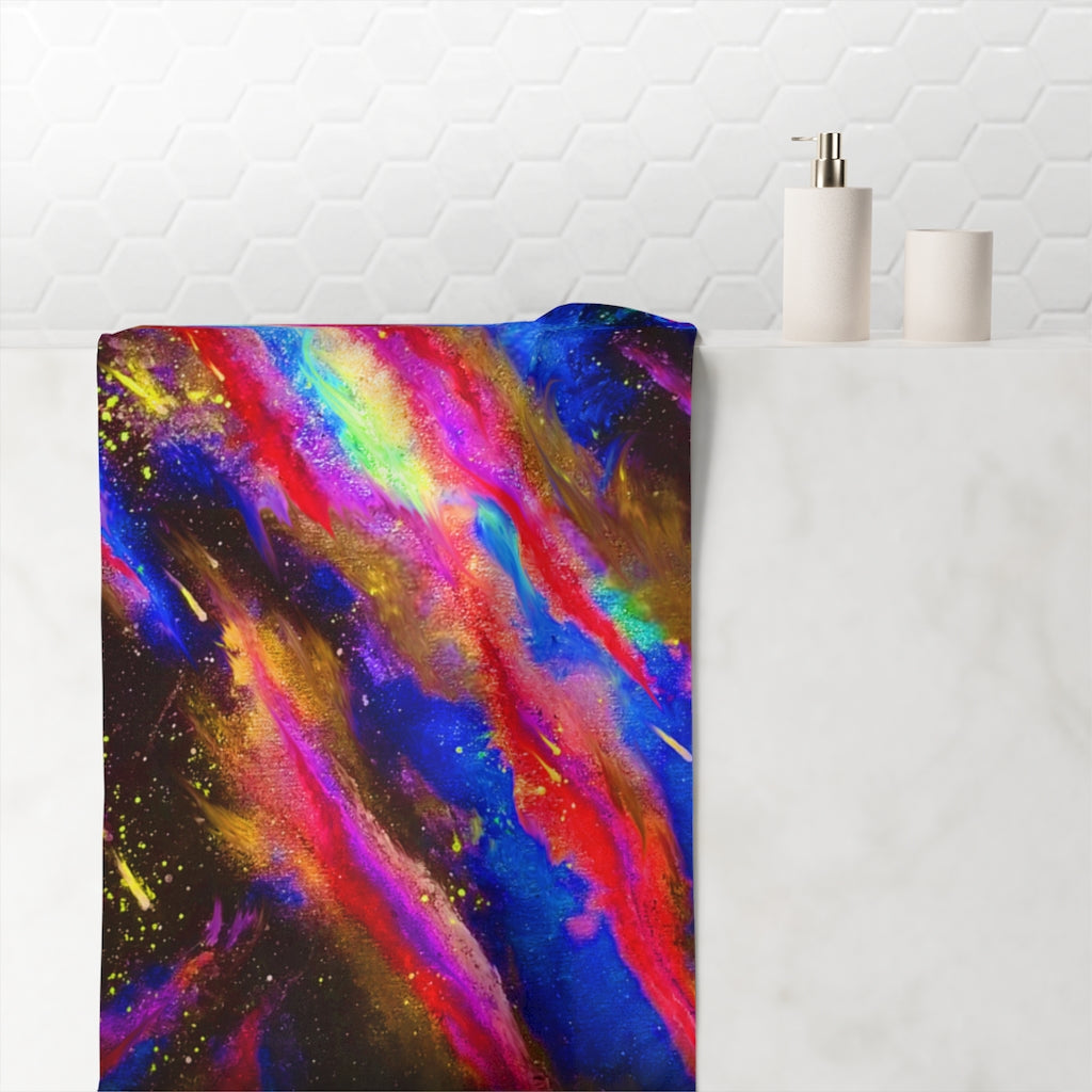 Explosive Nebula Premium Towel