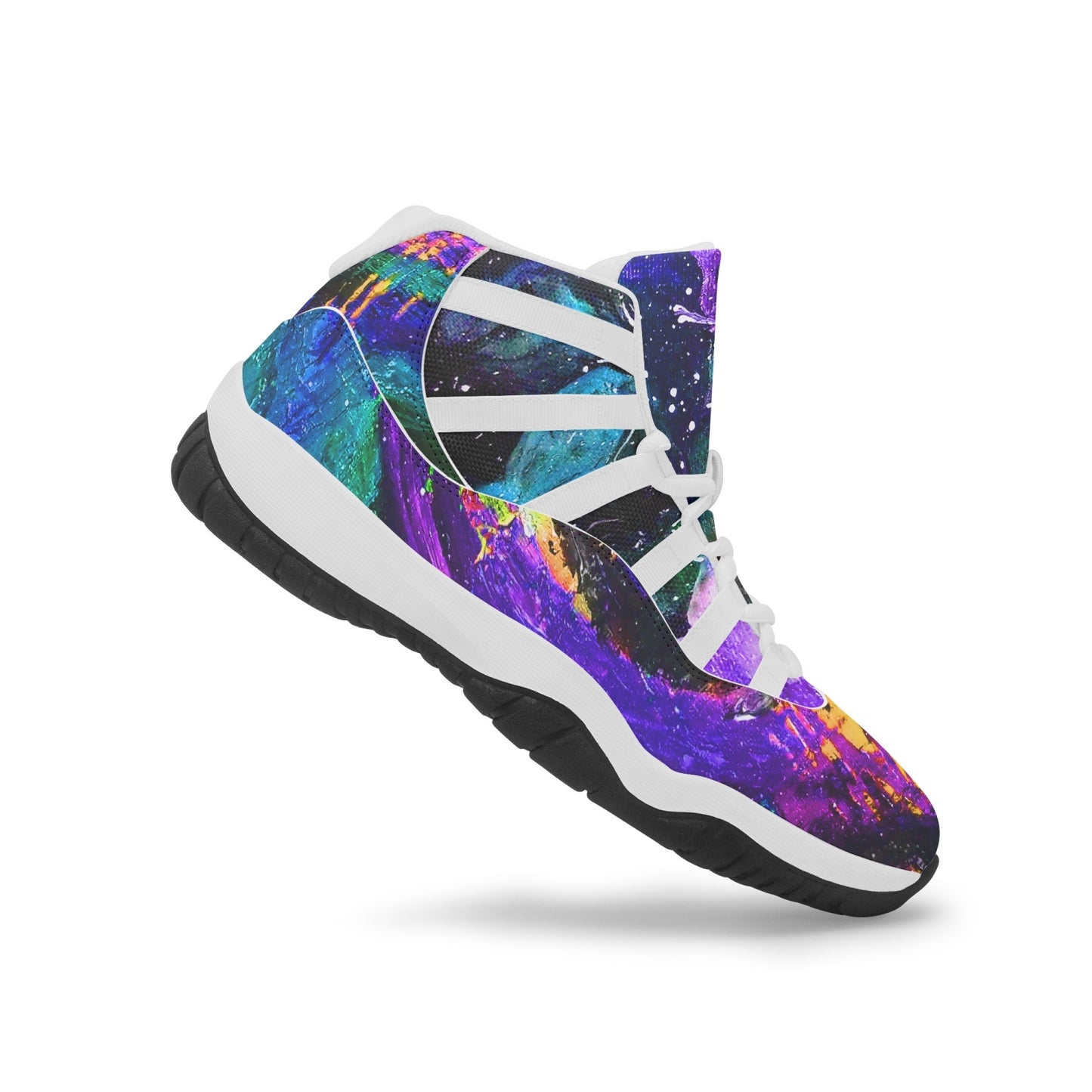 Different Dimensions/ Galactic Clouds AJ11 Basketball Sneakers