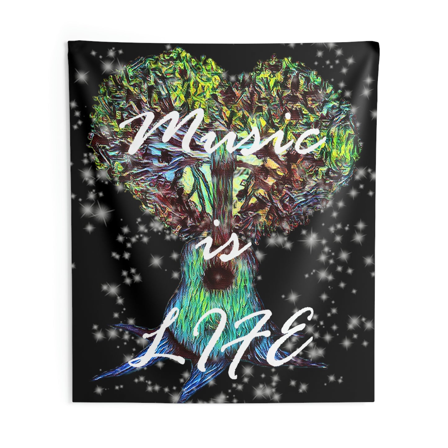 Music Is Life Wall Tapestries