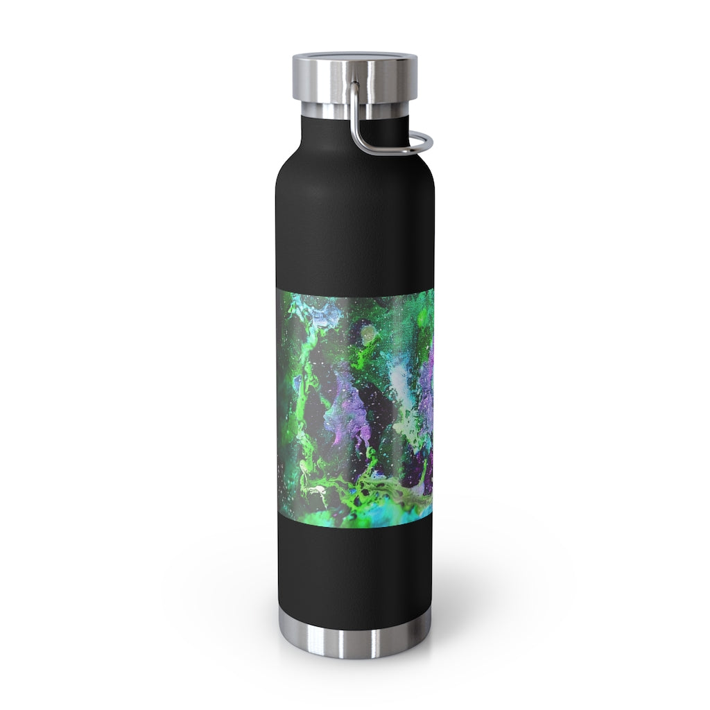 Galaxy: Green Copper Vacuum Insulated Bottle, 22oz