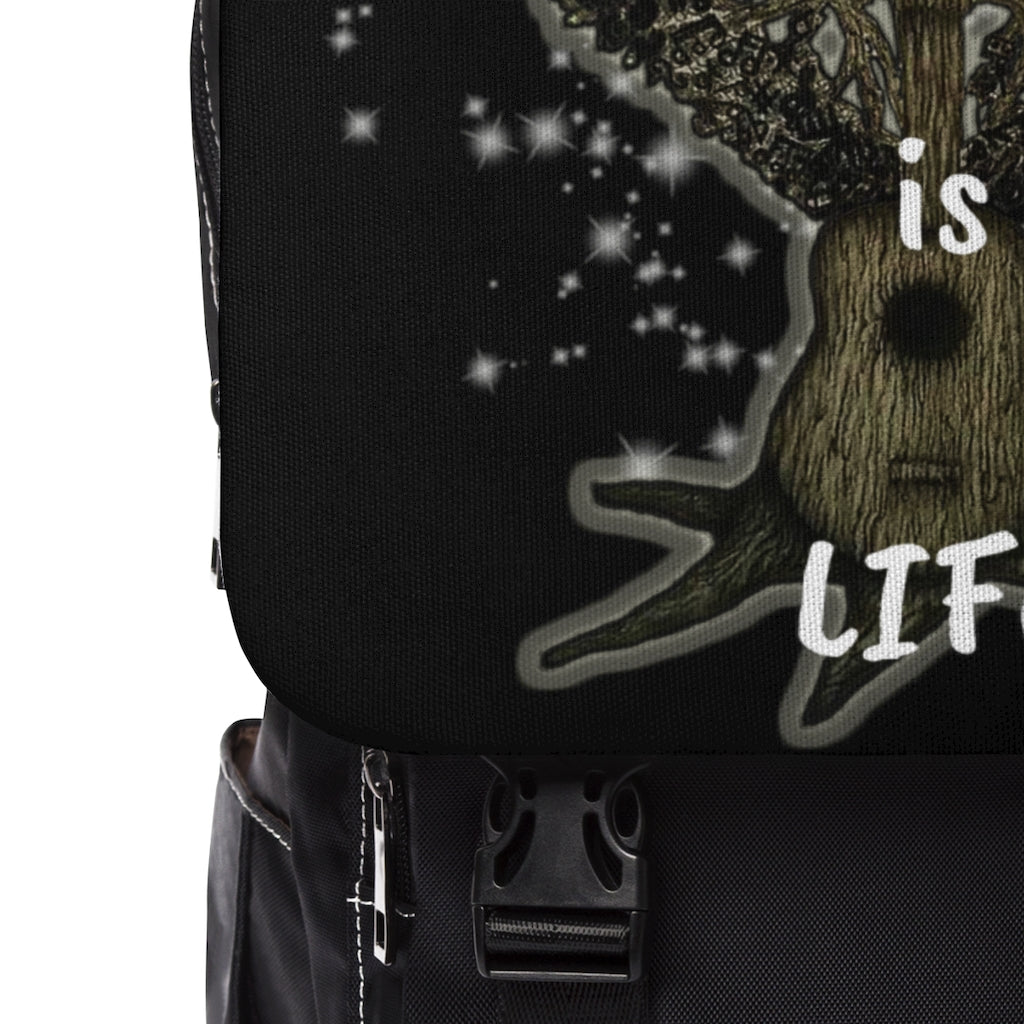 Music is Life 2 Casual Shoulder Backpack