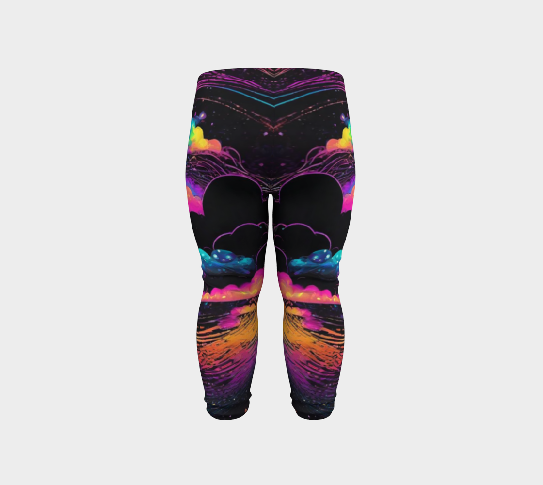 Psychedelic Space 2 Baby Leggings