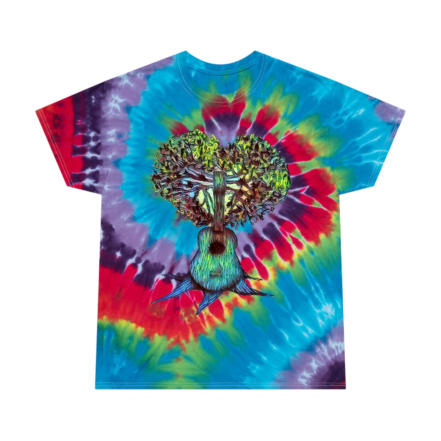 Music Is life Tie-Dye T-Shirt