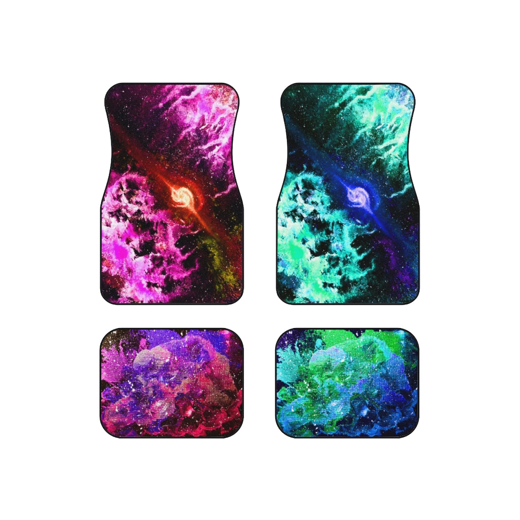 Super Nova/Galactic Love Car Mats (Set of 4)