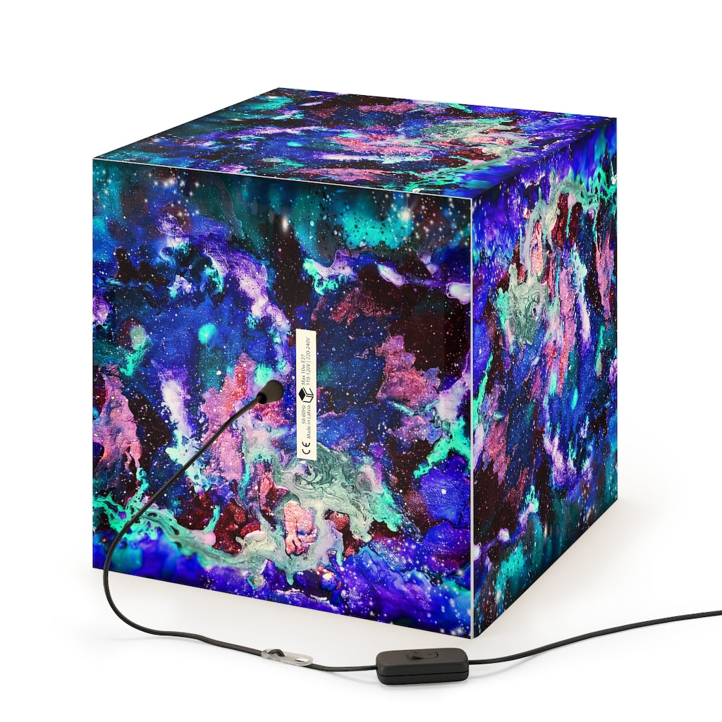 Blue Galaxy Light Cube Lamp *2 Sizes*