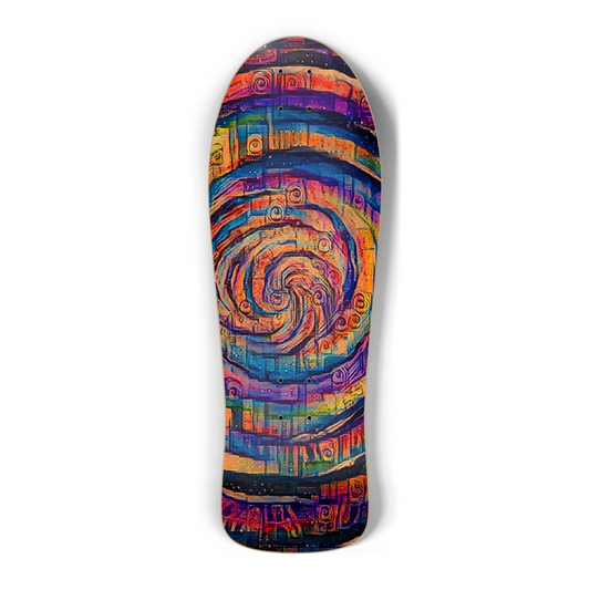 Sunset Whirlpool Old School Custom Skateboard