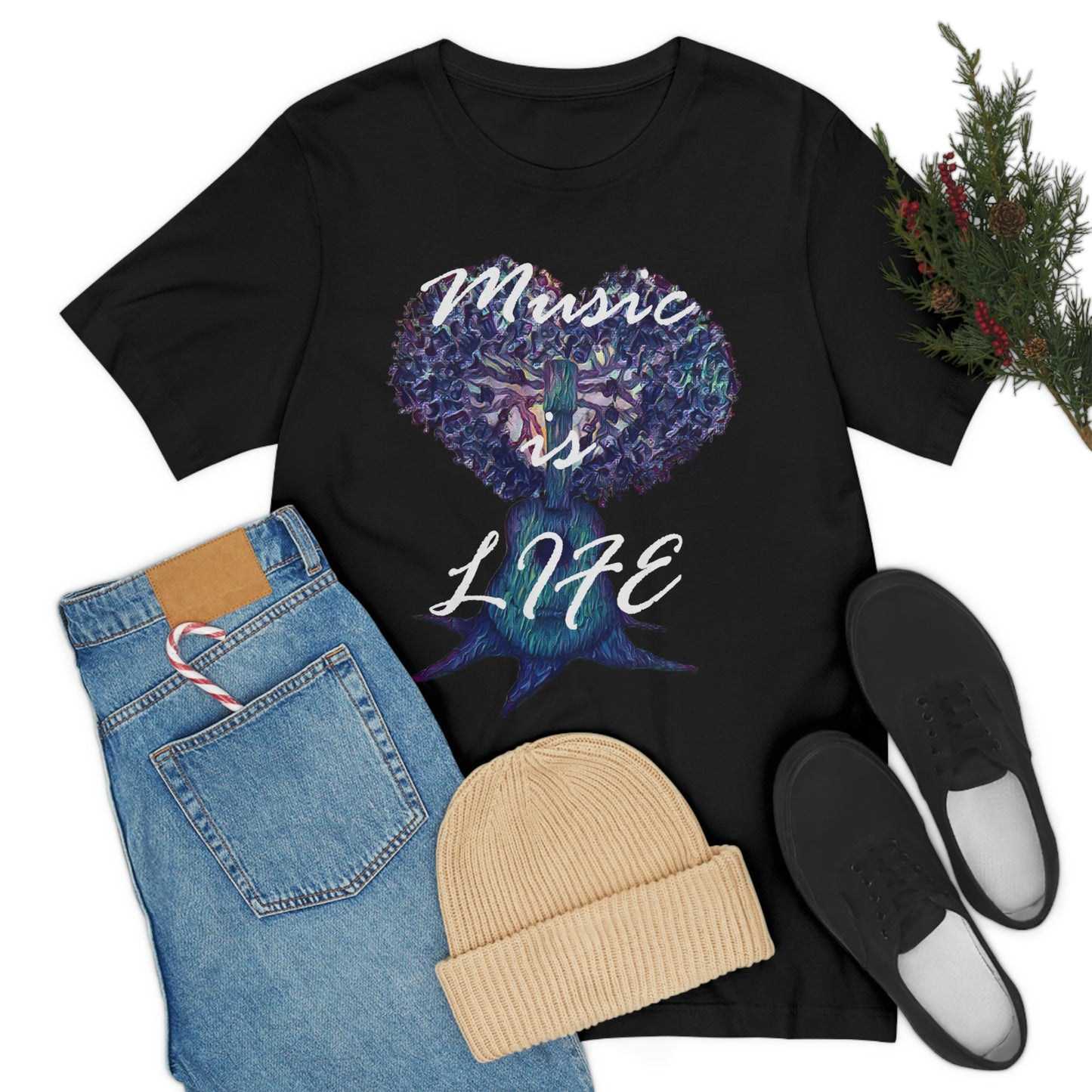 Music Is Life Short Sleeve Tee