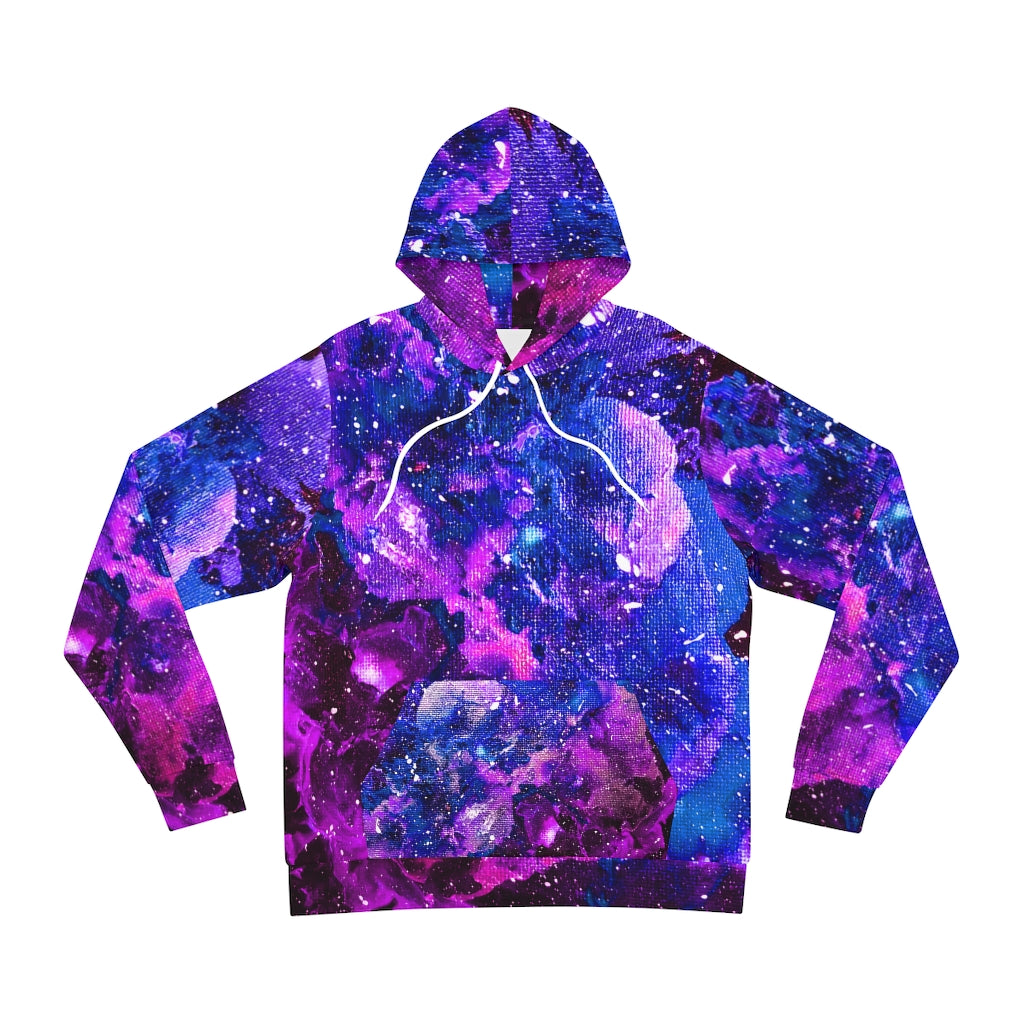 Galactic Love Purple and Blue Hoodie