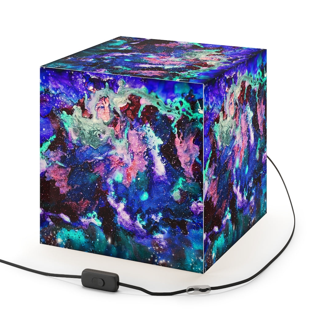 Blue Galaxy Light Cube Lamp *2 Sizes*