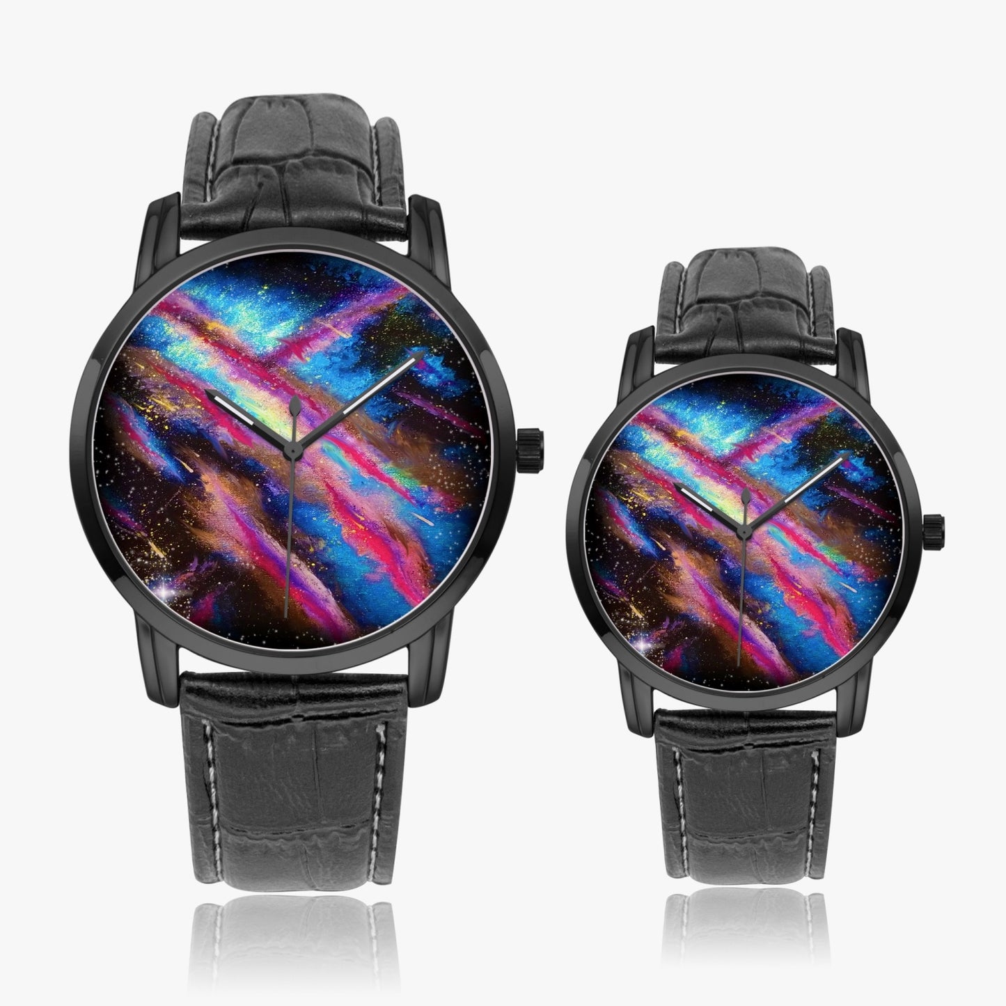 Explosive Nebula Instafamous Wide Type Quartz watch