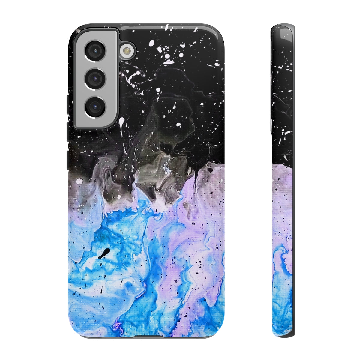 Galactic Fire: Turquoise Tough Cases