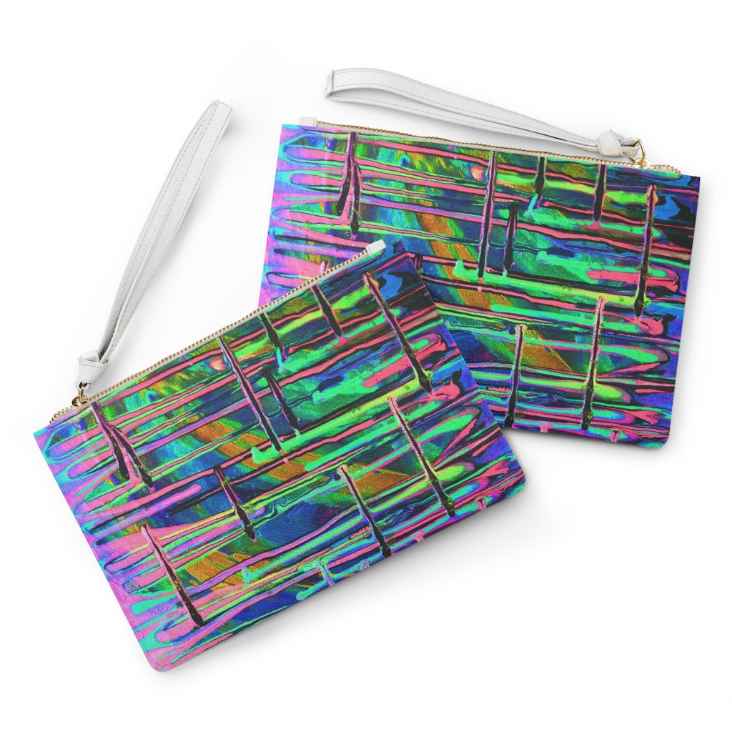 Drip Clutch Bag