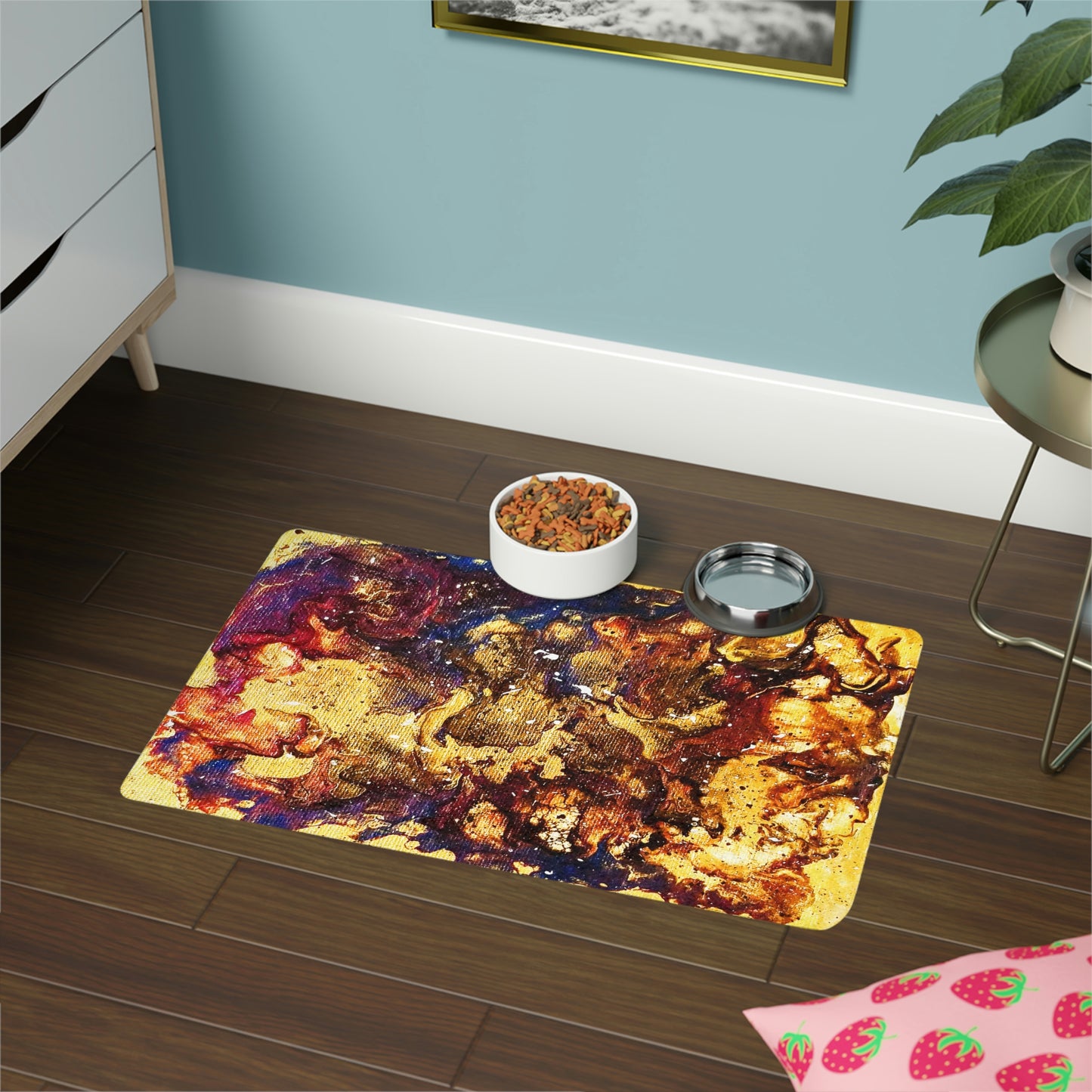 Heaven Meets Universe Pet Food Mat (12x18)