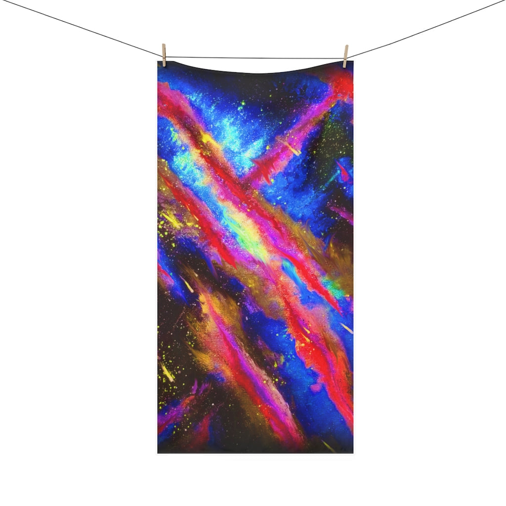 Explosive Nebula Premium Towel