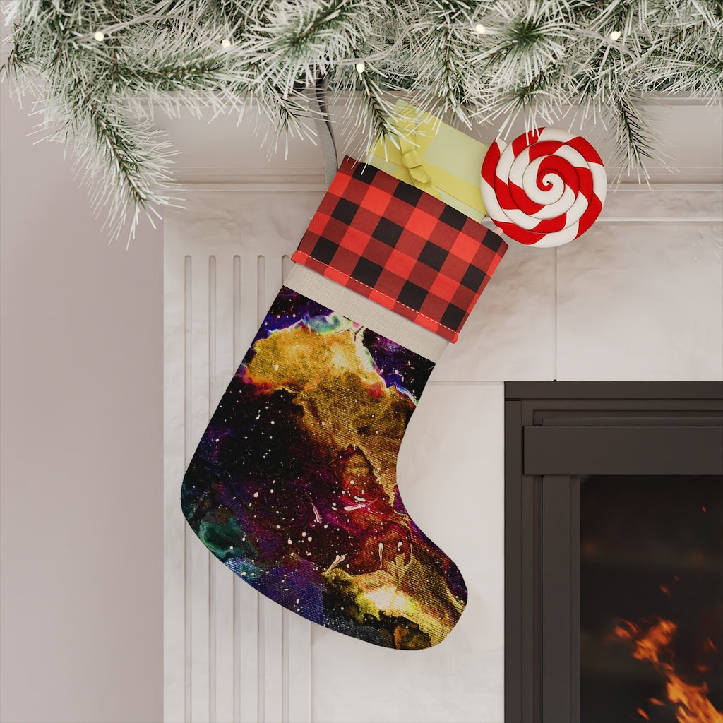 Galactic Clouds Christmas Stocking