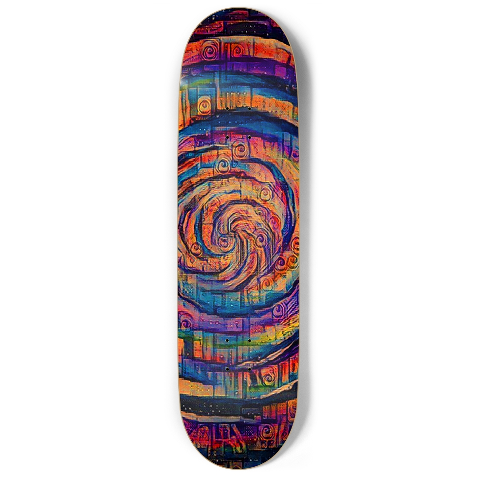 Sunset Whirlpool Custom Skateboard