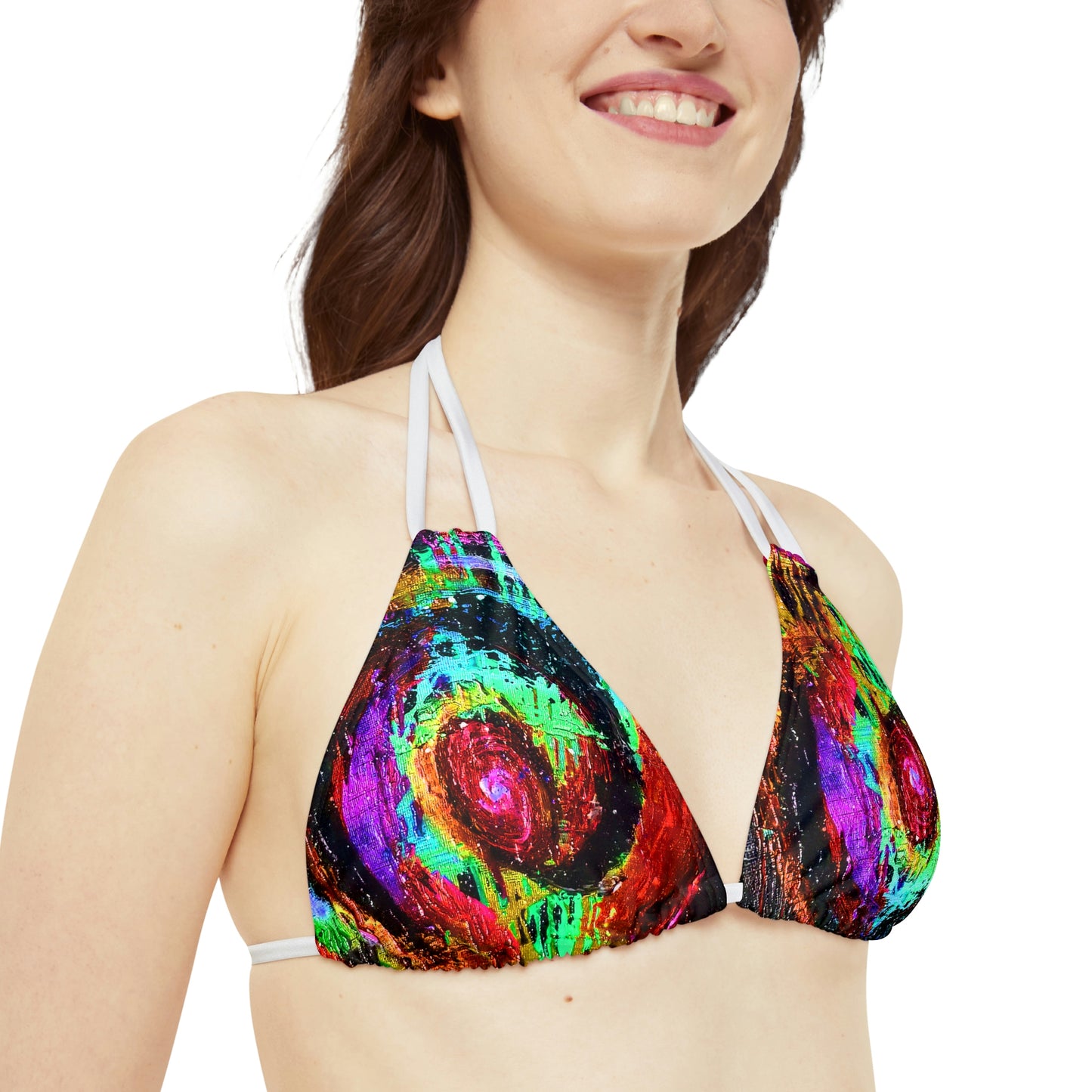 Galactic Rabbit Hole Strappy Bikini Set