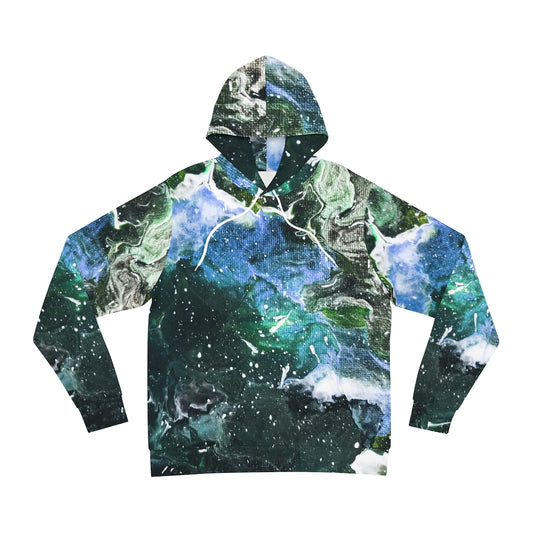 Galactic Clouds Light Blue Hoodie