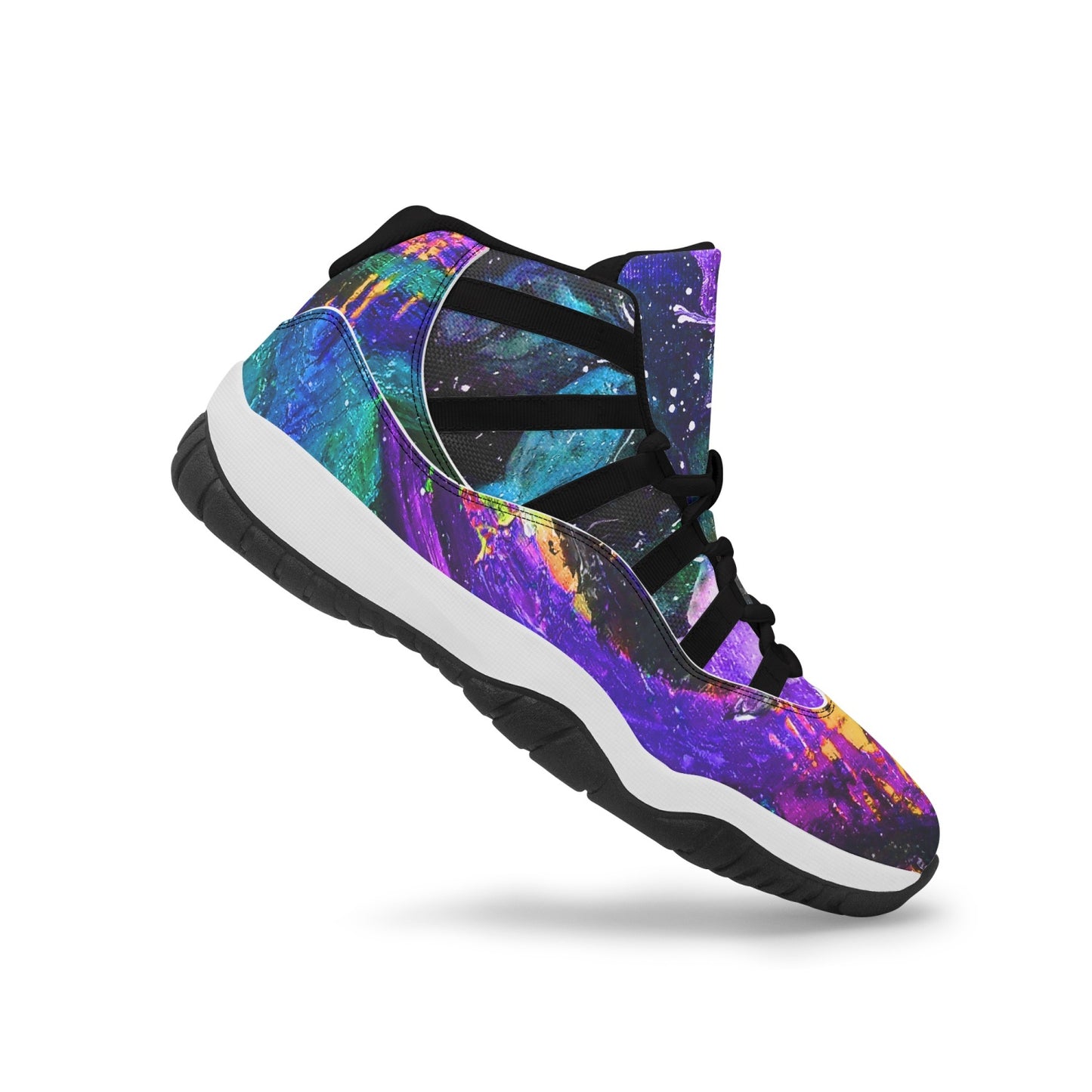 Different Dimensions/ Galactic Clouds AJ11 Basketball Sneakers