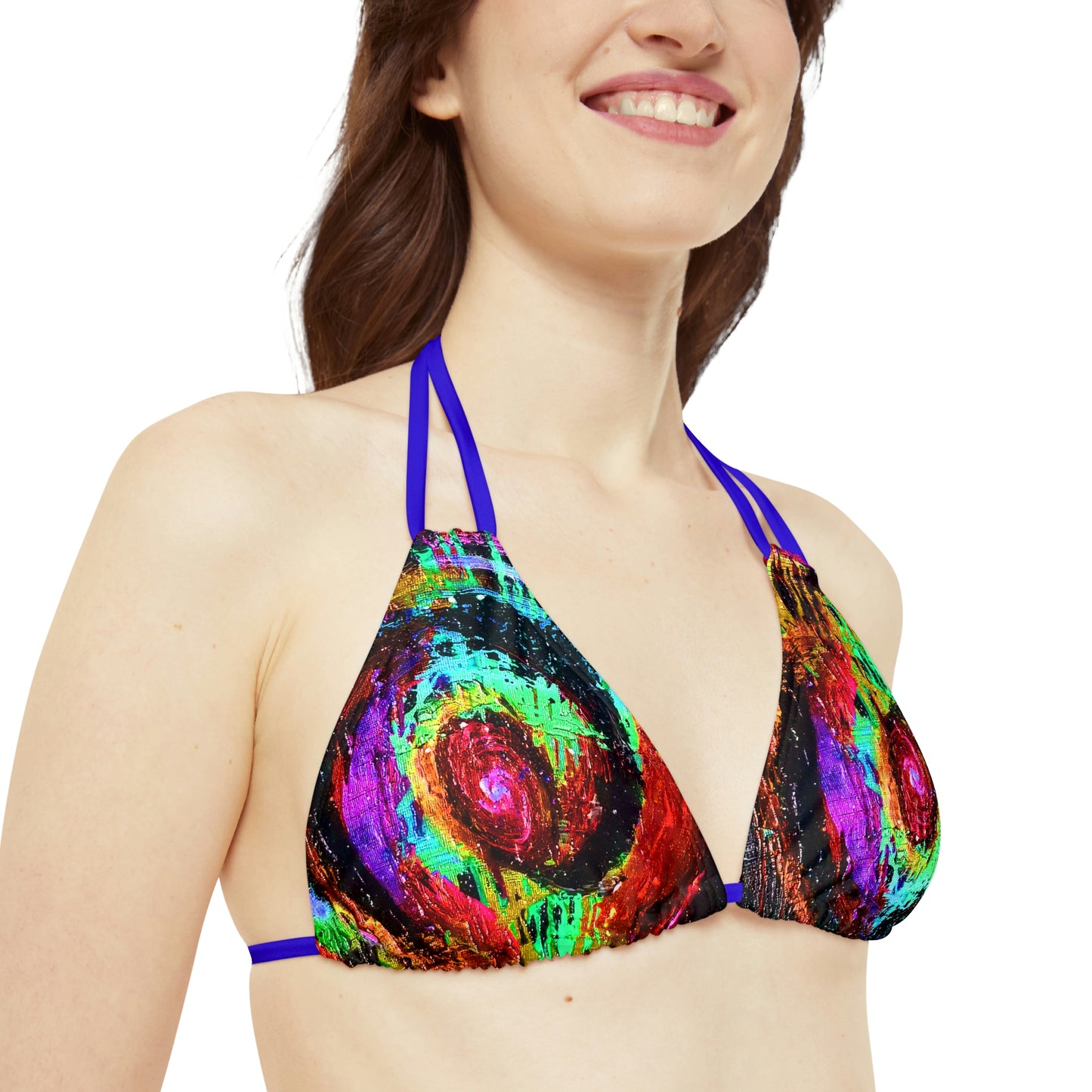 Galactic Rabbit Hole Strappy Bikini Set